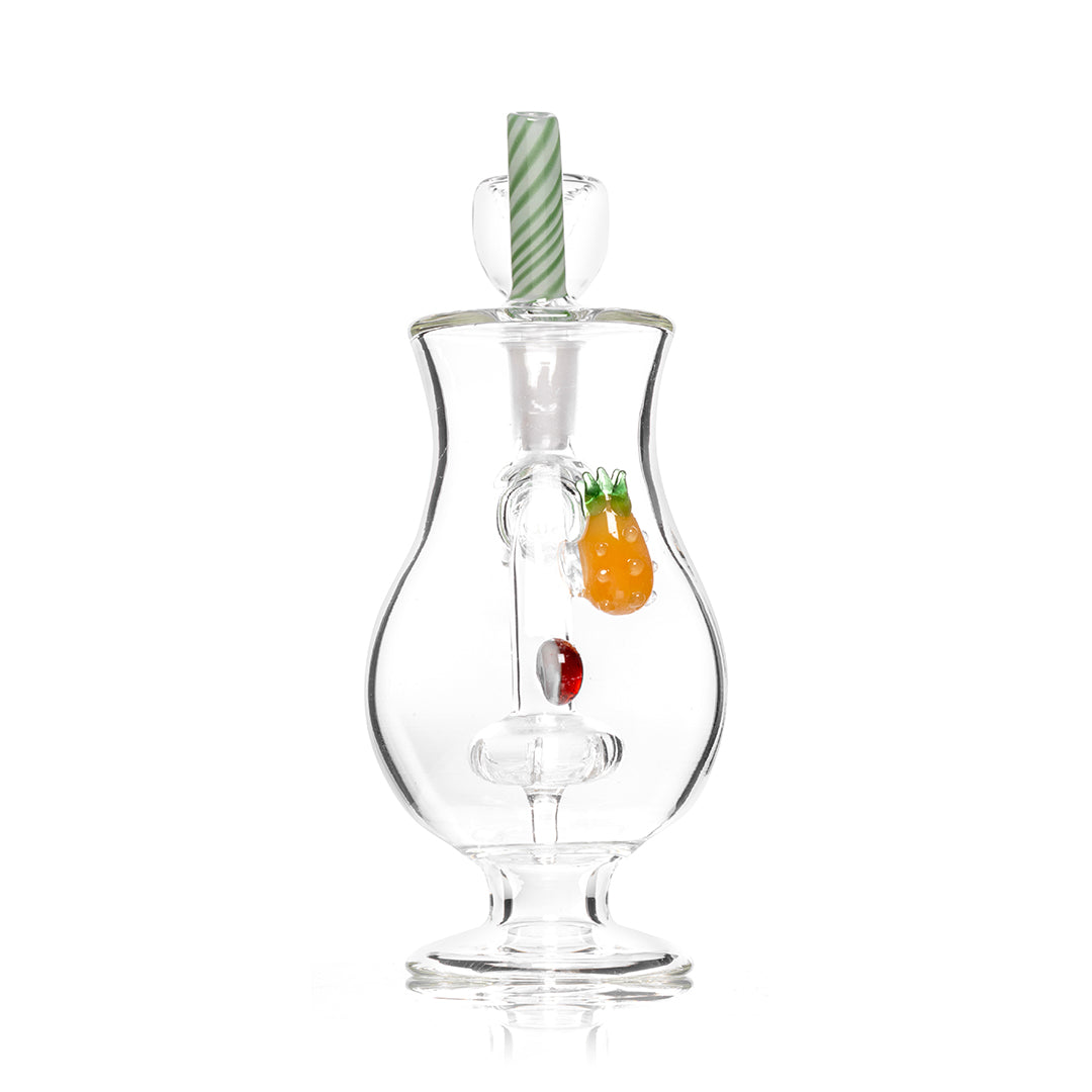 Hemper 6” Pina Colada Mini Bong 🍹
