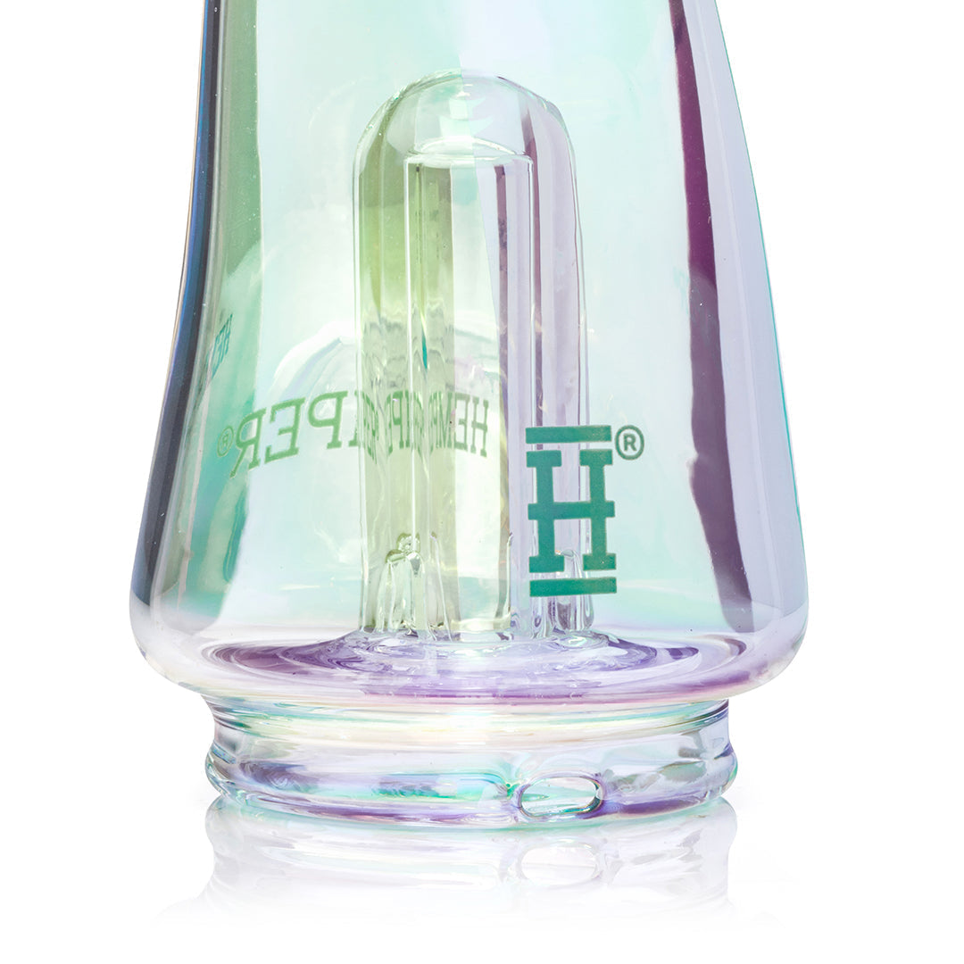 Trippy Mushroom Puffco Peak Glass Bubbler Attachment
