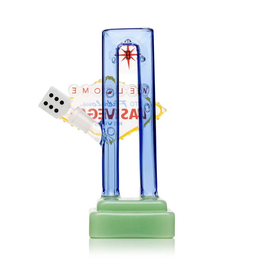 Hemper Las Vegas Sign Glass Bong