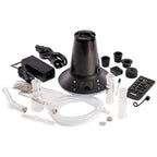a group of items that are on a white surface