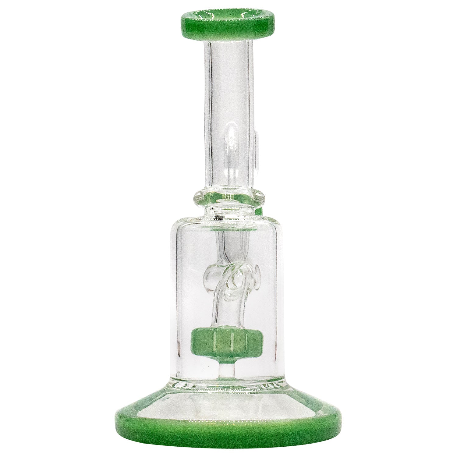 CaliConnected Showerhead Perc Mini Rig Back