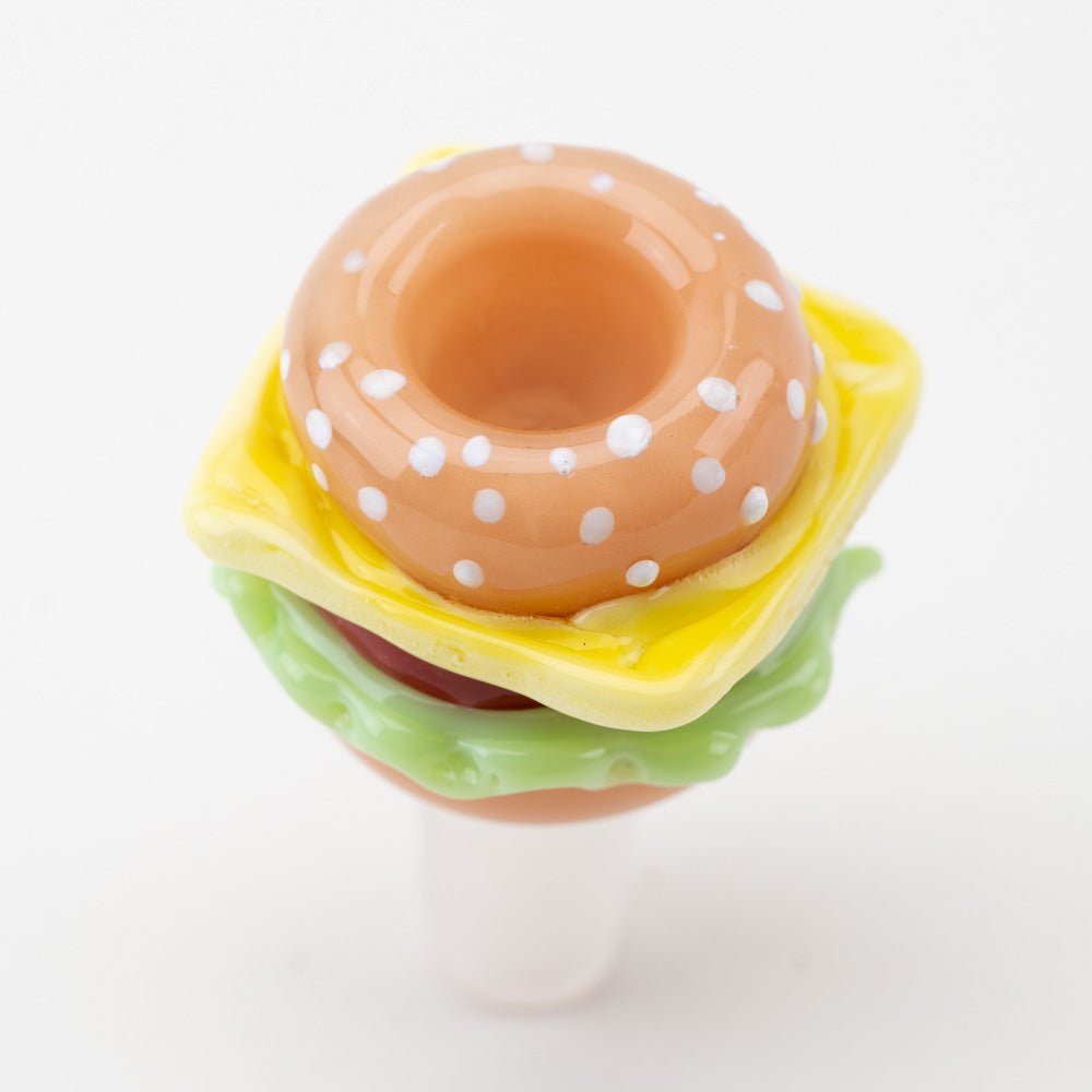 Burger Themed Bong Bowl Top