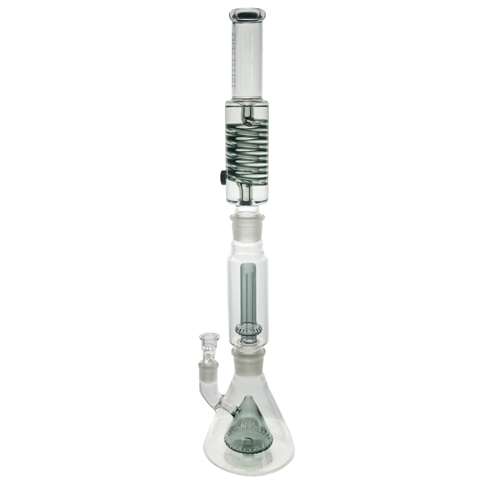 Freeze Pipe Dual Beaker Bong Side