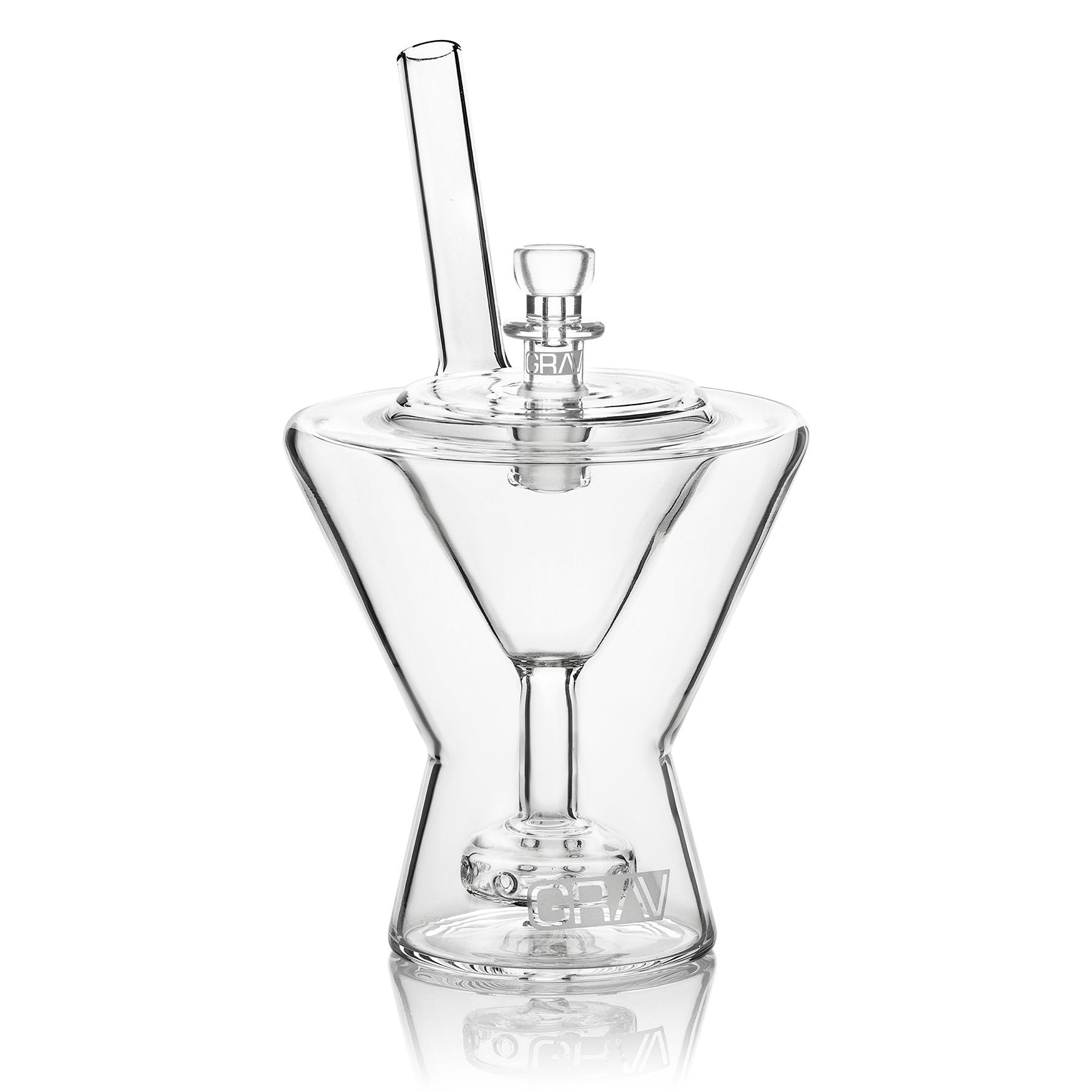 Grav® Martini Glass Water Pipe 🍸