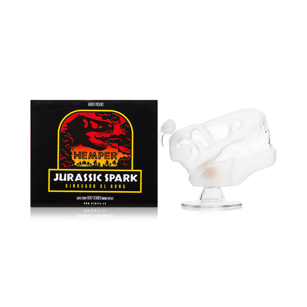 Hemper 7” Jurassic Spark Skull Bong 🦖