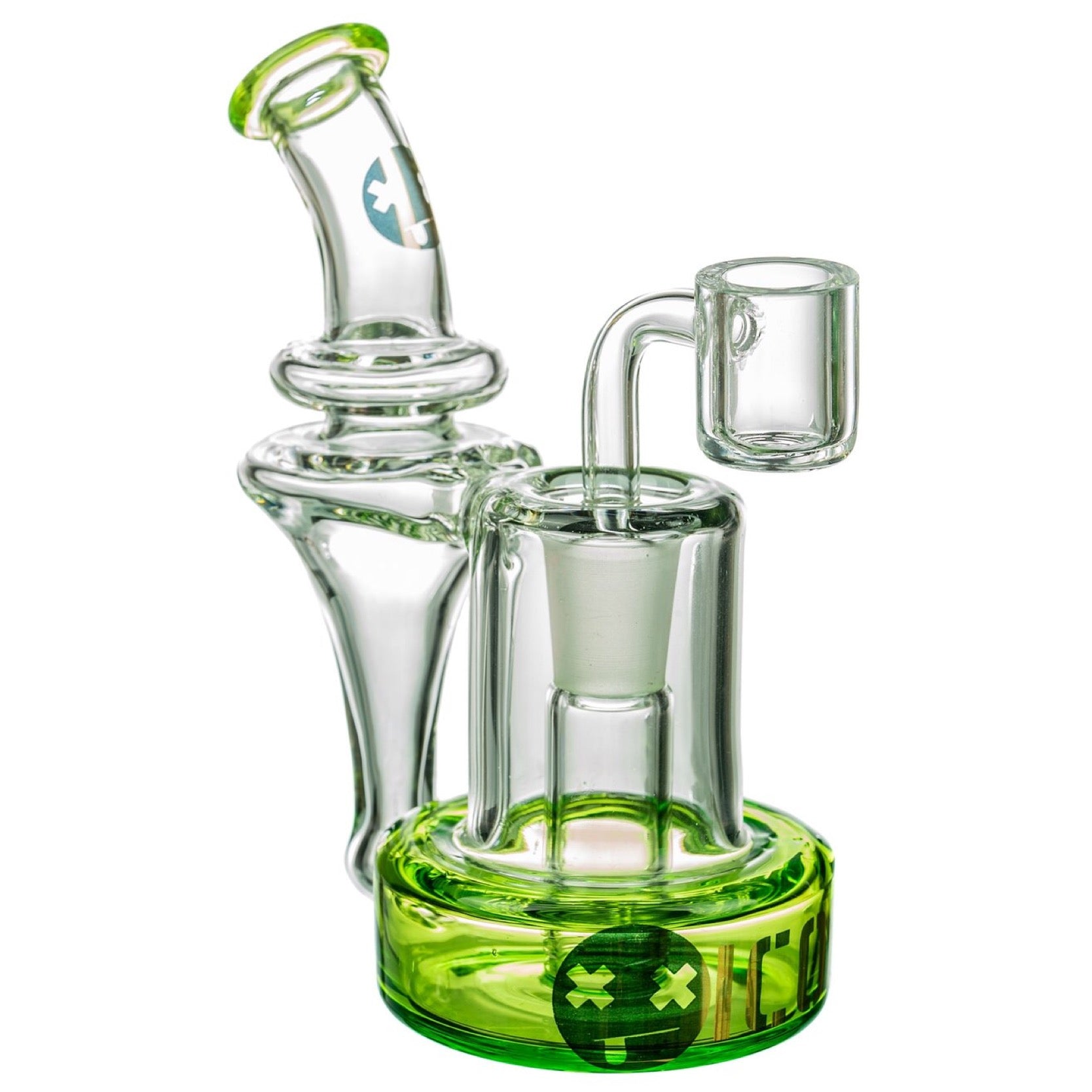 Icon Glass Nano Recycler Dab Rig