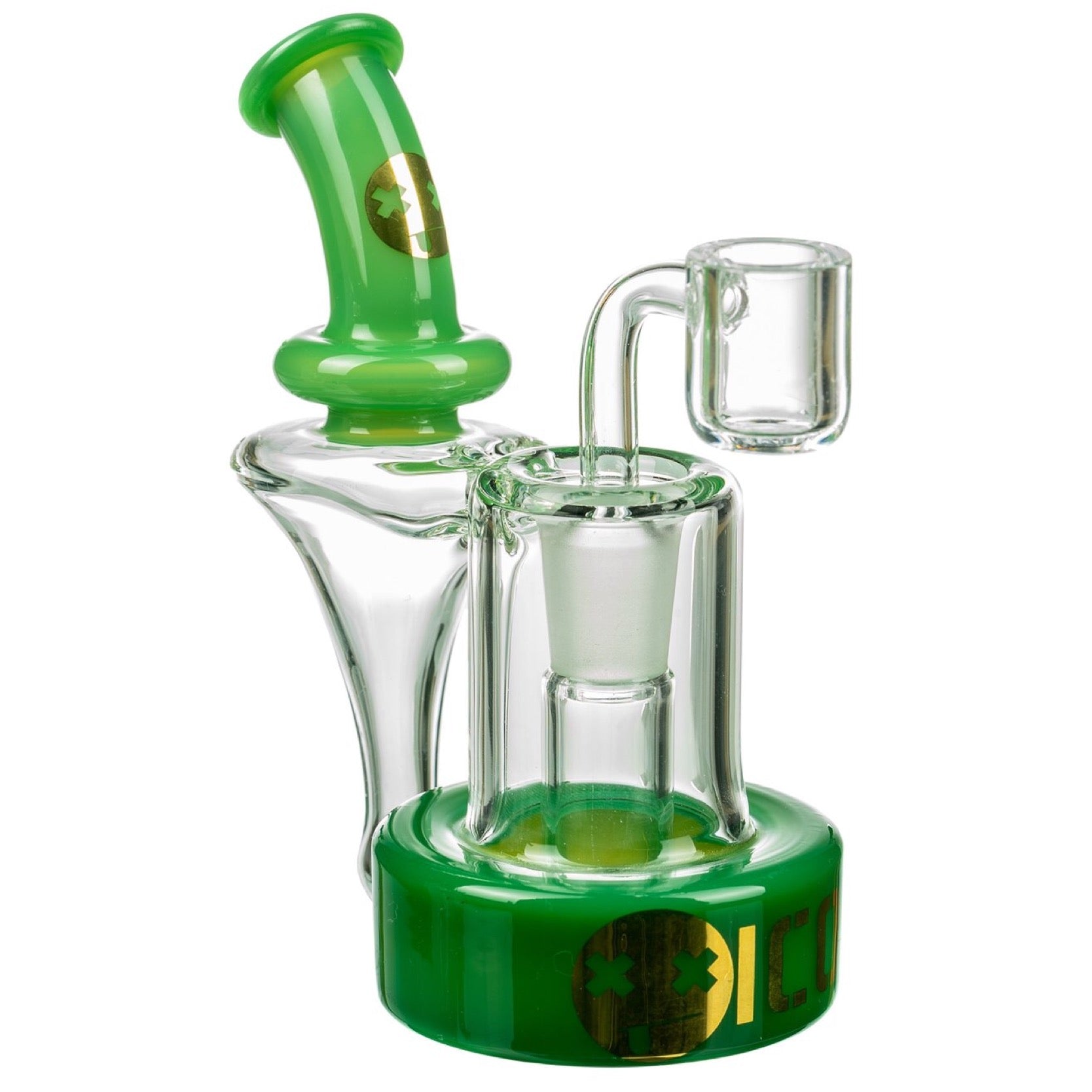 Icon Glass Nano Recycler Dab Rig