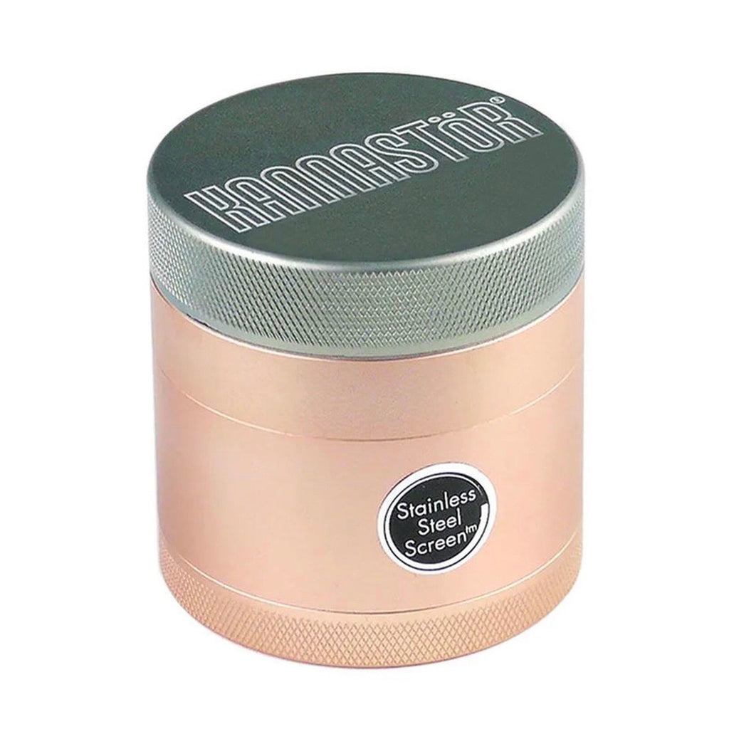 Kannastor 2.5” Solid Top 4-Piece Grinder