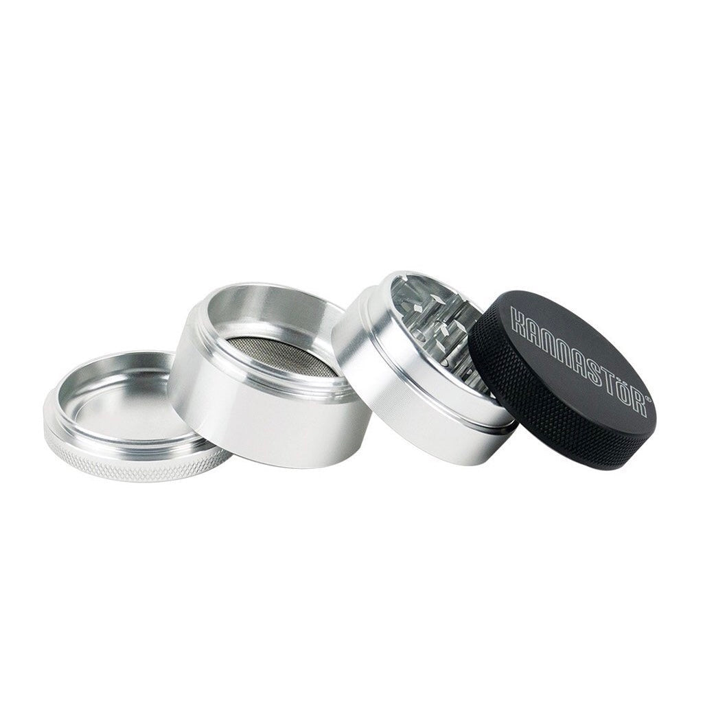 Kannastor 1.5” Solid Top 4-Piece Grinder