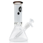 LA Pipes 8” Color Accented Mini Beaker Bong