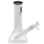 LA Pipes 8” Color Accented Mini Beaker Bong