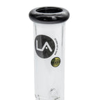 LA Pipes 8” Color Accented Mini Beaker Bong