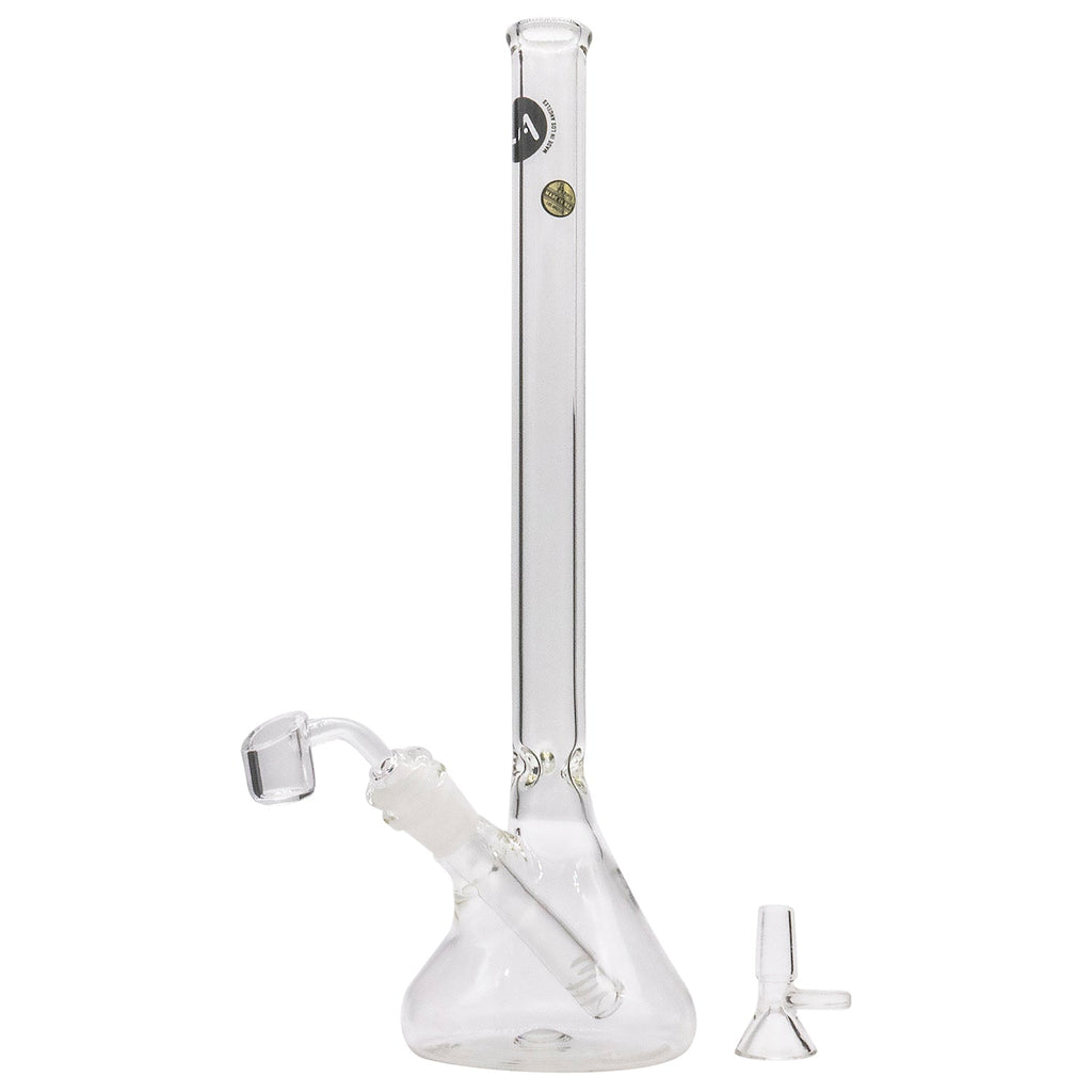 LA Pipes 14” Slim Laboratory Beaker Bong