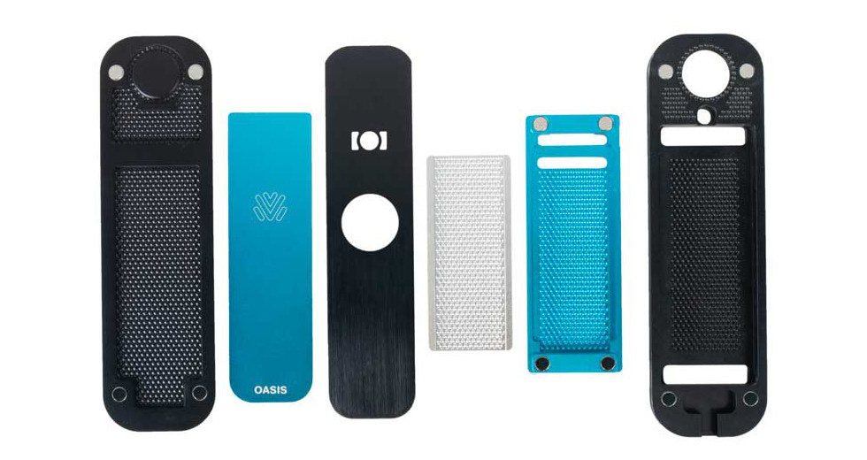 Oasis Hand Pipe Parts Black