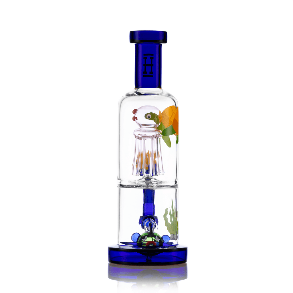 Hemper Ocean Themed Glass Bong