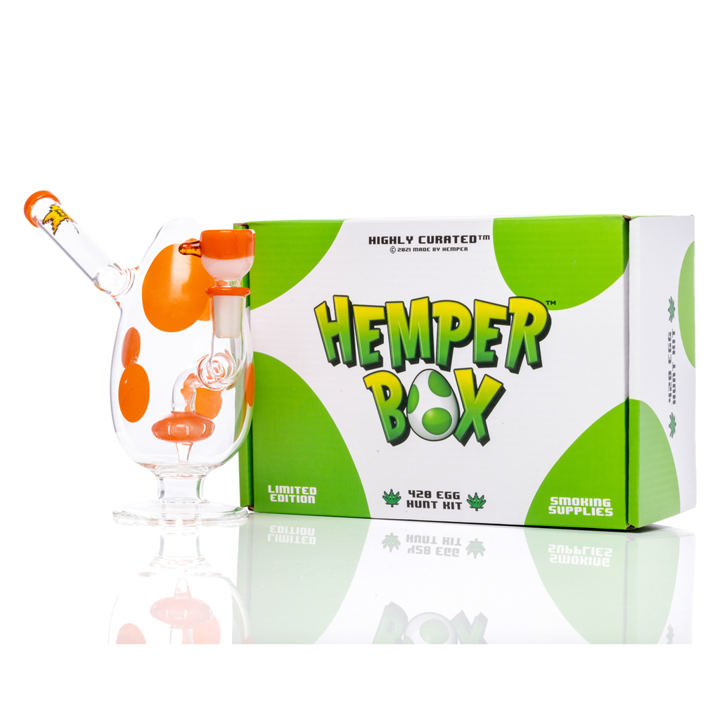 Hemper Spotted Egg Mini Bong