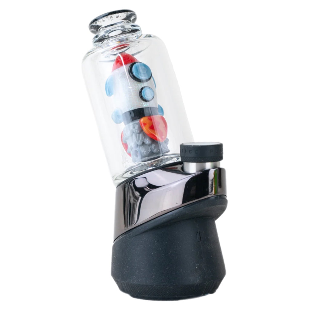 Puffco Peak Glass Rocket Ship Attachment