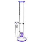 Pulsar Showerhead Perc Straight Tube Bong Purple