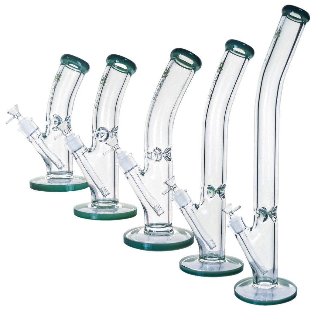Thick Glass Bent Neck Bongs