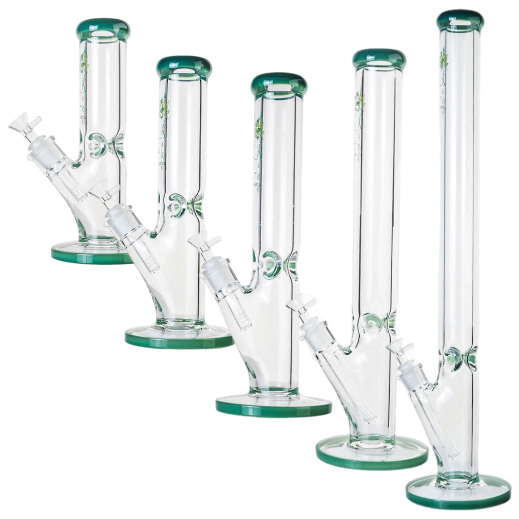 Thick Glass Straight Neck Bongs