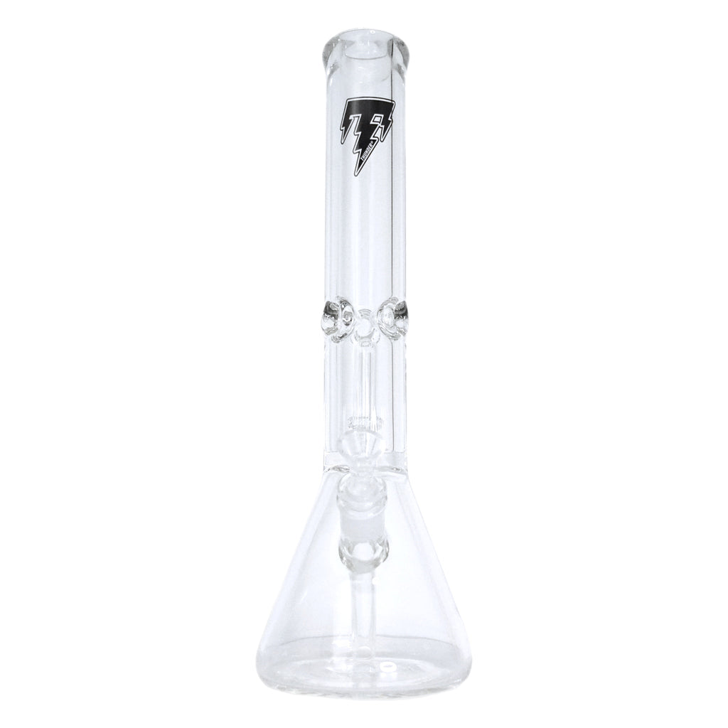 Thunderglass 16" Beaker Bong with Showerhead Perc Front
