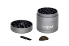 New Size! Mini 4 Piece EZ Grinder (55mm) ONGROK Gun Metal