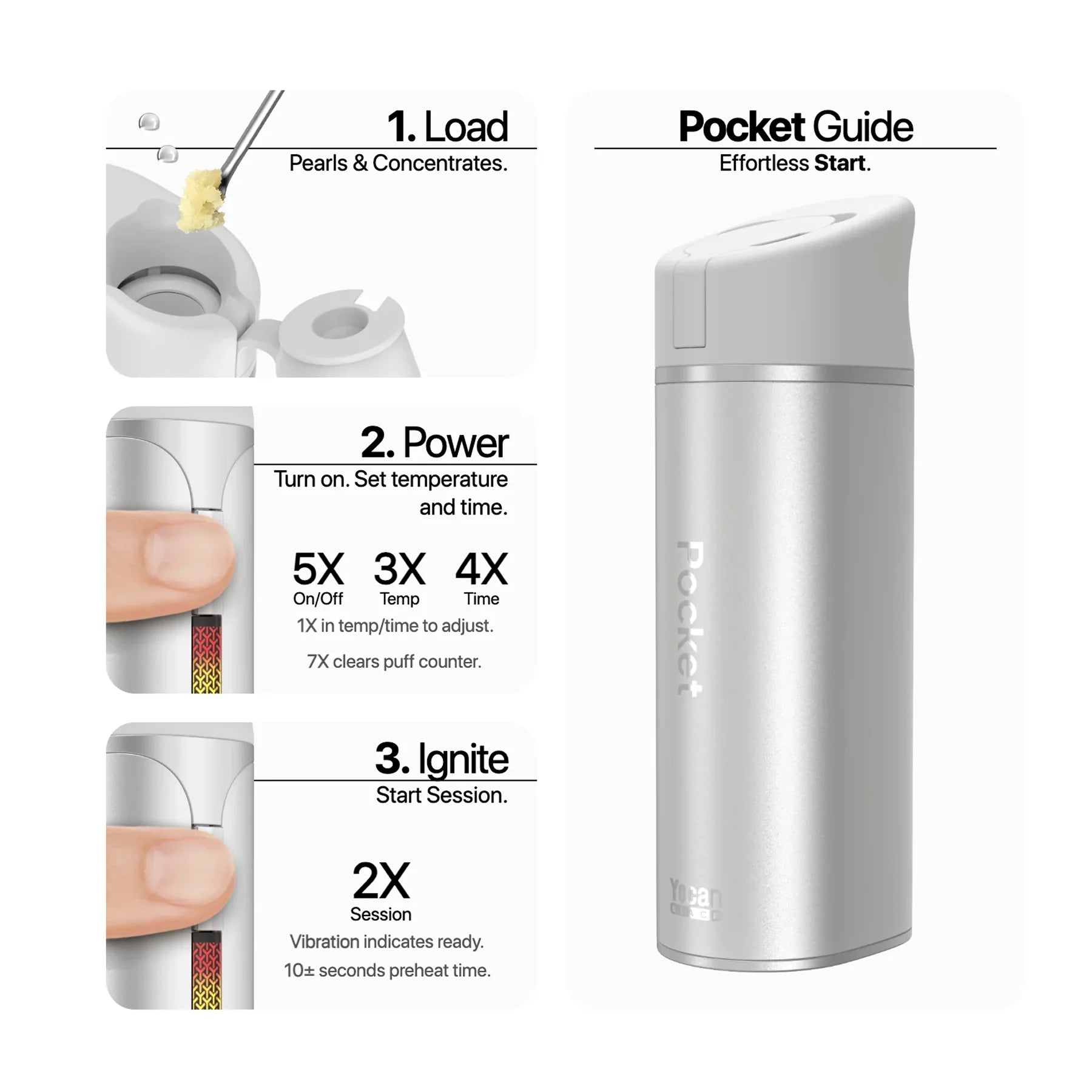 How to Use Yocan Pocket Vape