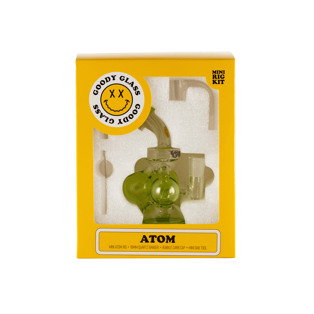Goody Glass Atom Mini Dab Rig Kit