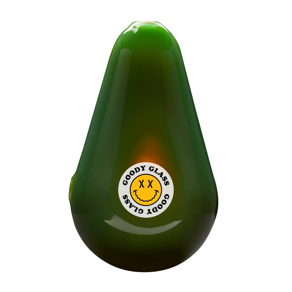 Goody Glass Avocado Hand Pipe