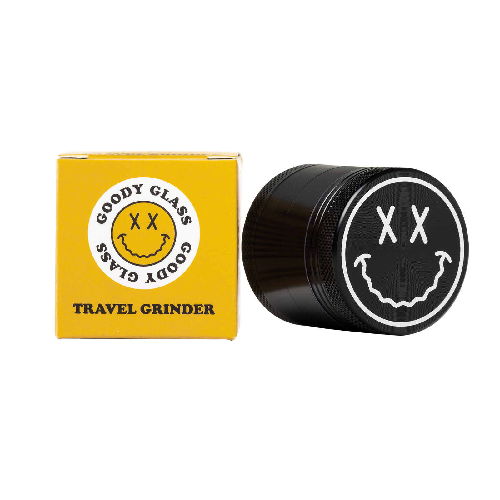 Goody Glass - Big Face 4 piece mini Weed Grinder