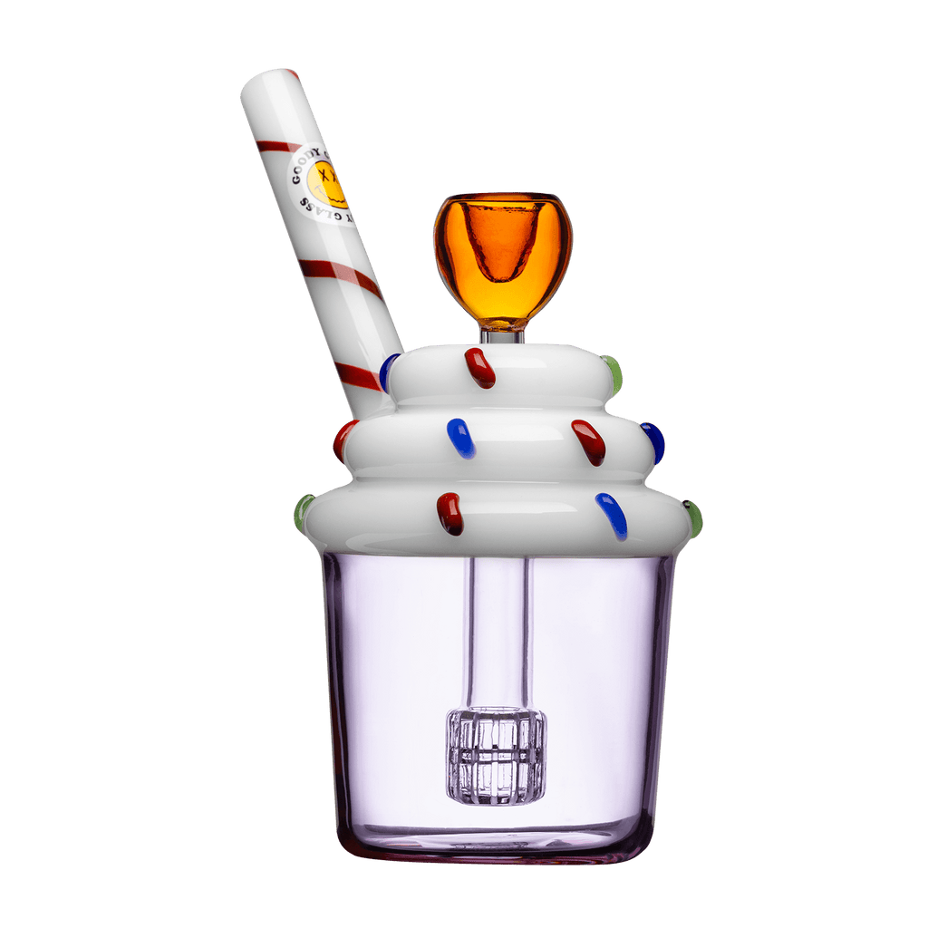 Goody Glass Cupcake Sprinkle Bubbler