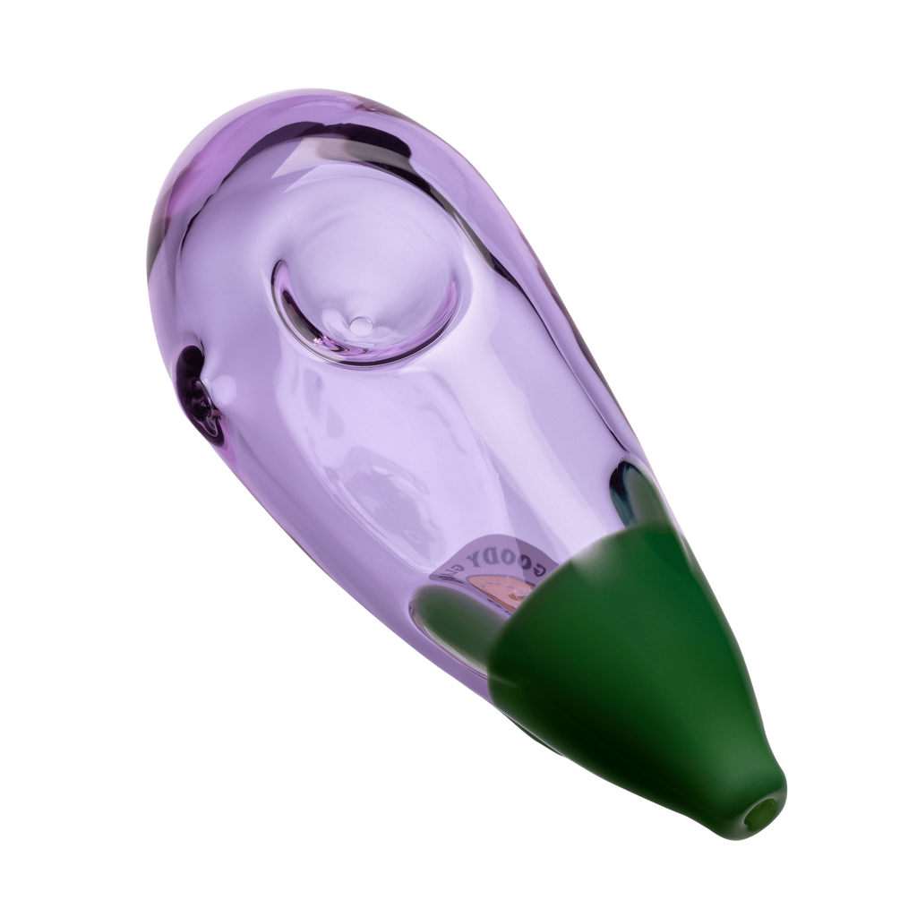 Goody Glass Eggplant Hand Pipe