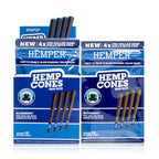Pre-Rolled Mini Size Paper Tip Hemp Cones | 4PK Display