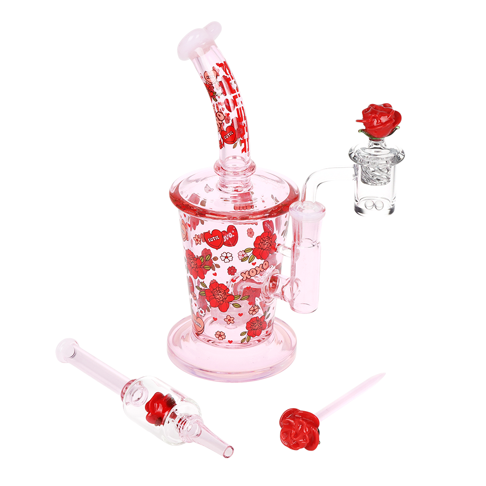 Pulsar Valentines Rose Dab Rig Kit