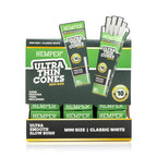 Ultra Thin Pre-Rolled Cones French White Paper - 10 Pack - Mini Size